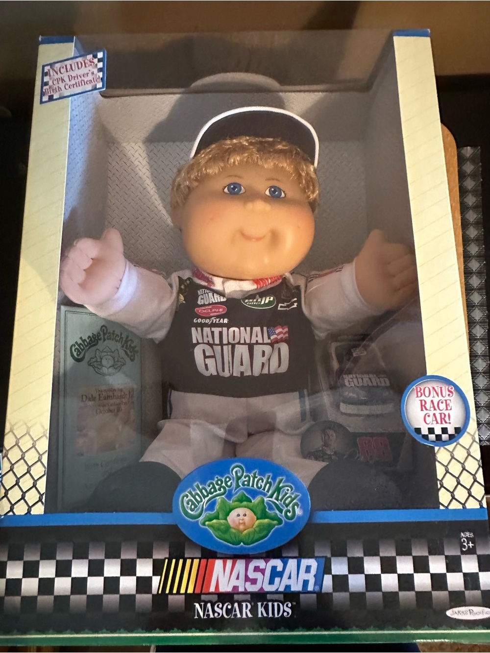 NASCAR Dale Earnhardt Jr. 2009 National Guard Cabbage Patch Kid.